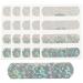 FOMIYES Girl Adhesive Bandages 20pcs Glitter Strips Bandages Breathable Care Bandages Cartoon Adhesive Cartoon Printing Bandages Colorful Bandages Cross Pe Child Bandages