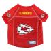 Littlearth NFL Pet Jersey - Sports Jersey Designed for Dogs and Cats, Team Color Kansas City Chiefs L (Neck: 14", Girth: 20"-25", Back: 15")