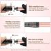 Locken Bars 3 Barrels Curling Iron Set - 5 in 1 Adjustable Temperature Ceramic Curlers with Fast Heating Glove & Clips - New Rose Gold for Large Petropes - Buy Online on GoSupps.com