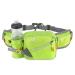 Belt pocket fell pocket for drinking bottle zeroto multi pockets hip pocket sport drinking belt waterproof belt bag bottle holder for walking cycling (bottle excluded) (light green)