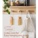 Larbois 2Pack Wooden Nail Brushes for Cleaning Fingernails - Beechwood Nail Scrub Brush with Hanging Rope - Natural - Buy Online on GoSupps.com