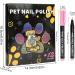  Mbiyhgta Puppy Nail Polish - Nail Polish Set for Dogs | Creative Dog Pen Set Safe Tip Nail Polish Markers 12 Colors for Dogs Cats Small Animals - Buy Online on GoSupps.com