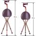 Foldable Walking Stick Stool with Three Legs seat with Height Adjustable Aluminum Alloy Cane Crutch for Elderly Parent Gift Beautiful Scenery Bathing in Sunlight - Buy Online on GoSupps.com