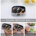 Decorative Pill Box - Three Giraffes Wearing Sunglasses | 2 Compartment Portable Medicine Organizer for Pocket & Purse - Buy Online on GoSupps.com