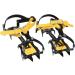 EVTSCAN 10-Teeth Crampons for Hiking - Slip Resistant Ice Grips - Buy Online on GoSupps.com
