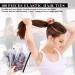 100 Piece Elastic Hair Ties Set for Women - Multi-Colored Hair Ties for All Hair Types - Buy Online on GoSupps.com