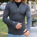 MERIWOOL Men's Lightweight Merino Wool Base Layer Hoodie - Blue Sea Stripe, X-Large - Buy Online on GoSupps.com