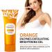 Facial peeling natural orange peeling gel 50 g orange exfoliating brightening gel gently cleanses and improves skin condition 3 pieces - Buy Online on GoSupps.com