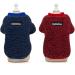 Shop Tineer Winter Lamb Kashmir Coat for Small & Medium Dogs - Warm Fleece Jacket in Red - Buy Online on GoSupps.com