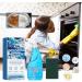 Splash Foam Spray Tablets & Spray Bottle Splash Foam Spray All Purpose Cleaner 120ml Splash Spray Foam Cleaner Splash Spray Tablets & Spray Bottle For Kitchen Bathroom Countertops Ovens (1pc) - Buy Online on GoSupps.com