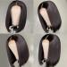 12 Inch Short Bob Brazilian Virgin Human Hair Wig | HD Transparent Lace Closure | Pre-Plucked with Baby Hair | 150% Density | Natural Black for Black Women - Buy Online on GoSupps.com