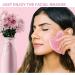 Gua Sha Tool for Face Eyes and Whole Body Massage  Natural Jade Stone Natural Jade Stone Gua Sha Board for SPA Acupuncture Therapy Trigger Point Treatment (Pink) Pink Gua Sha - Buy Online on GoSupps.com