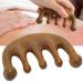 Massage comb made of wood scratching scalp massage comb meridian massage device Massage comb made of sandalwood for head neck shoulder hand and arm massages