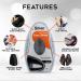Express Shoe Shine Sponge - Quick & Easy Instant Shine Shoe Polish for Shoes, Boots & More - 6ml Neutral - Buy Online on GoSupps.com