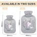 Cartoon Unicorn Hot Water Bottle 2L - Pain Relief & Winter Warmer | Cozy Cover for Hands & Feet - Buy Online on GoSupps.com
