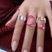 Smart Health Ring Sleep Monitoring Smart Health Monitor Ring Step Counting with Long Endurance for Night Use (20)(20 20) 20 20 - Buy Online on GoSupps.com