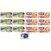 Rio Mare Pack of 12 Tuna and Onion Test Sachets + Nostromo Tuna and Peas 2 x 150 g + 1 Felce Azzurra Talc Sachet 100 g