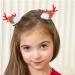 Christmas Hair Clips - Reindeer Antlers Ears Barrettes Portable Reindeer Antlers Ears Barrettes for Family Women Red Sable Dragon Horn - Buy Online on GoSupps.com