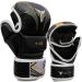 Mytra Fusion MMA Gloves | Open Palm Adjustable Wrist Support | Ideal for Grappling Cage Fighting & Combat Sports | S/M Black/Gold - Buy Online on GoSupps.com