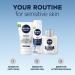 NIVEA MEN Sensitive Skin After Shave Balm After Shave for Men with Sensitive Skin No Drying Alcohol Aftershave Instantly Soothes & Protects Dermatologically-Tested Skin Care 2 x 200 mL - Buy Online on GoSupps.com