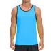 KPSUN Men's Quick Dry Sports Tank Tops Athletic Gym Bodybuilding Fitness Sleeveless Shirts for Beach Running Workout Sky Blue Large