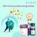 Avalife Immune Support Capsules with Andrographis, Elderberry, Echinacea | Natural Daily Immune Boost Supplement (60 Capsules) - Buy Online on GoSupps.com