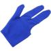 ZRM&E 3-Finger Billiard Gloves - Snooker Shooter Cue Pool Glove for Left/Right Hand - Blue - Buy Online on GoSupps.com