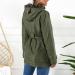 Hanxiulin Women's Oversized Fleece Plush Jacket - Warm Fluffy Hoodie with Zipper Winter Transition Coat & Hooded Trench Coat (Size B 3XL) - Buy Online on GoSupps.com