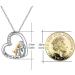 CHENGHONG Dog Necklace 925 Sterling Silver Ashes Necklace for Dog Pendant Pet Urn Necklace for Ashes Keepsake Memorial Gifts Dog Themed Jewellery Dog Necklace 2 - Buy Online on GoSupps.com