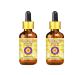 Deve Herbes Pure Black Cumin Seed Kalaunji Carrier Oil Nigella Sativa with Glass Dropper 100 Natural Therapeutic Grade Cold Pressed for Personal Care Pack of Two 100ml X 2 66 oz