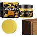 Wood Wax Polish - 80g Natural Seasoning Beeswax Wood Polish & Conditioner | Flexible Beeswax Furniture Polish Restorer Furniture Cleaner and Polish for Wood Doors Chairs Floors Welts - Buy Online on GoSupps.com