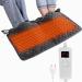 6in1 foot warmer 90 * 50cm foot warmer 4-stage time function (2/4/6/8h) electrical foot warmer 7-styled temperature setting foot warmer adults footheet pillows 2-fold overheating protection washable
