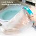Waterproof Leg Cast Cover for Shower Multifunctional Adjustable Adults Cast Protector Extra Large Reusable Sealed Watertight Foot Protector Fit for Leg Foot Ankle - Buy Online on GoSupps.com