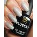 Bluesky Gel Nail Polish HOLOGRAPHIC SILVER GLITTER BSH031 Requires Drying Under UV or LED Lamp