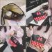 2PCs Mouse Ears Daben Cosmetics Pocket - Cute Travel Makeup Bag for Women | Handbag Organizer for Headphones & Lipstick - Pink - Buy Online on GoSupps.com