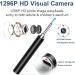 1296P HD ECleaner with Camer Earwax Remover Tool Visual Ear Remover Camera with 6 Silicon Ear Spoons Ear Cleaning Kit for iOS & Android (Black) Balck1 - Buy Online on GoSupps.com