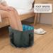 Lurrose Foldable Foot Spa Bucket | Portable Foot Bath for Relaxation & Travel | Heated Nylon Spa Pool - Buy Online on GoSupps.com