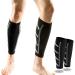Vesaneae 1 pair of calf bandage compression shell uv sun protection legs compression socks without foot sleeve anti -slide for women and men calves basketball football running jogging cycling