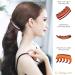 High-Quality RC Roche 6-Piece Ponytail Hair Clip Set - Medium Brown Banana Clasps for Volume | Durable Women's Accessories - Buy Online on GoSupps.com