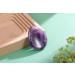 Amethyst Carved Thumb Worry Stone - Natural Healing Crystal Pocket Palm Stone - Buy Online on GoSupps.com
