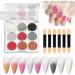 Poudre scintillante pour ongles - Finition miroir magique - Poudre ongles - Effet miroir magique brillant - Couleur arc-en- - D coration faire soi-m me pour femmes et filles CF04 - Buy Online on GoSupps.com