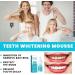 TeethAid Mouthwash & Whitening Foam Toothpaste - 50ml Natural Peppermint Dental Care (2-Pack) | Premium Teeth Cleaning Solution - Buy Online on GoSupps.com