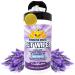Pet Grooming Wipes | Conditions and Deodorizes Coat | No Parabens or SLS | Large Wet & Thick Cleaning Best for Dogs and Cats Lavender