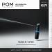 POM Pepper Spray Keychain - Maximum Strength Self Defense - Compact Design, 25 Bursts, 10ft Range - Black - Buy Online on GoSupps.com