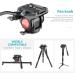 Neewer Heavy Duty Video Camera Tripod Fluid Drag Pan Head - DSLR Video Camcorder Shooting - 11 lbs Capacity - Buy Online on GoSupps.com