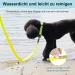 X XBen Waterproof Dog Tow Lines - 3m to 30m Rubberized Training Leashes with Lockable Carabiner | Neon Yellow for Small to Medium Dogs - Buy Online on GoSupps.com