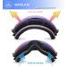 EXP VISION Snowboard Ski Goggles - Anti Fog OTG Winter Snow Goggles Blue - Buy Online on GoSupps.com