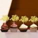 Keaziu 24PCS Eid Mubarak Cupcake Toppers Moon Star Happy Eid Mubarak Cupcake Picks Islamic Muslim Theme Ramadan Kareem Eid Party Cake Decorations Supplies Gold -1 - Buy Online on GoSupps.com