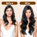 Tess Clip-In Real Hair Extensions - Dark Brown #2 18 Clips 8 PCs 12 (30cm) - Lightweight 55g Affordable Remy Hair Extensions - Buy Online on GoSupps.com