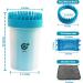 Coality Dog Paw Cleaner - Portable Silicone Paw Cleaner for Dogs | Removes Mud, Muck & Dirt | Includes Lanyard, Microfiber Towel & Bathing Brush | Essential for Pet Owners - Buy Online on GoSupps.com